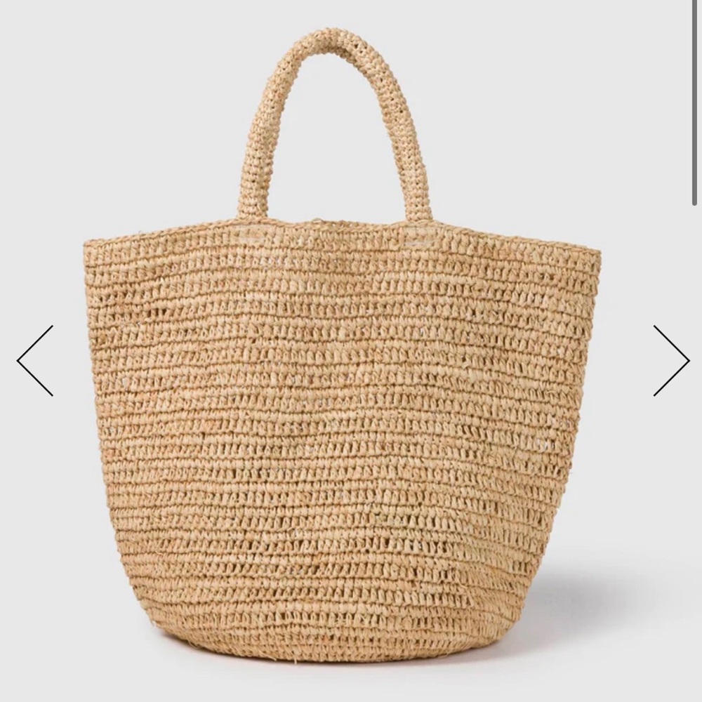 Splendid Raffia Tote